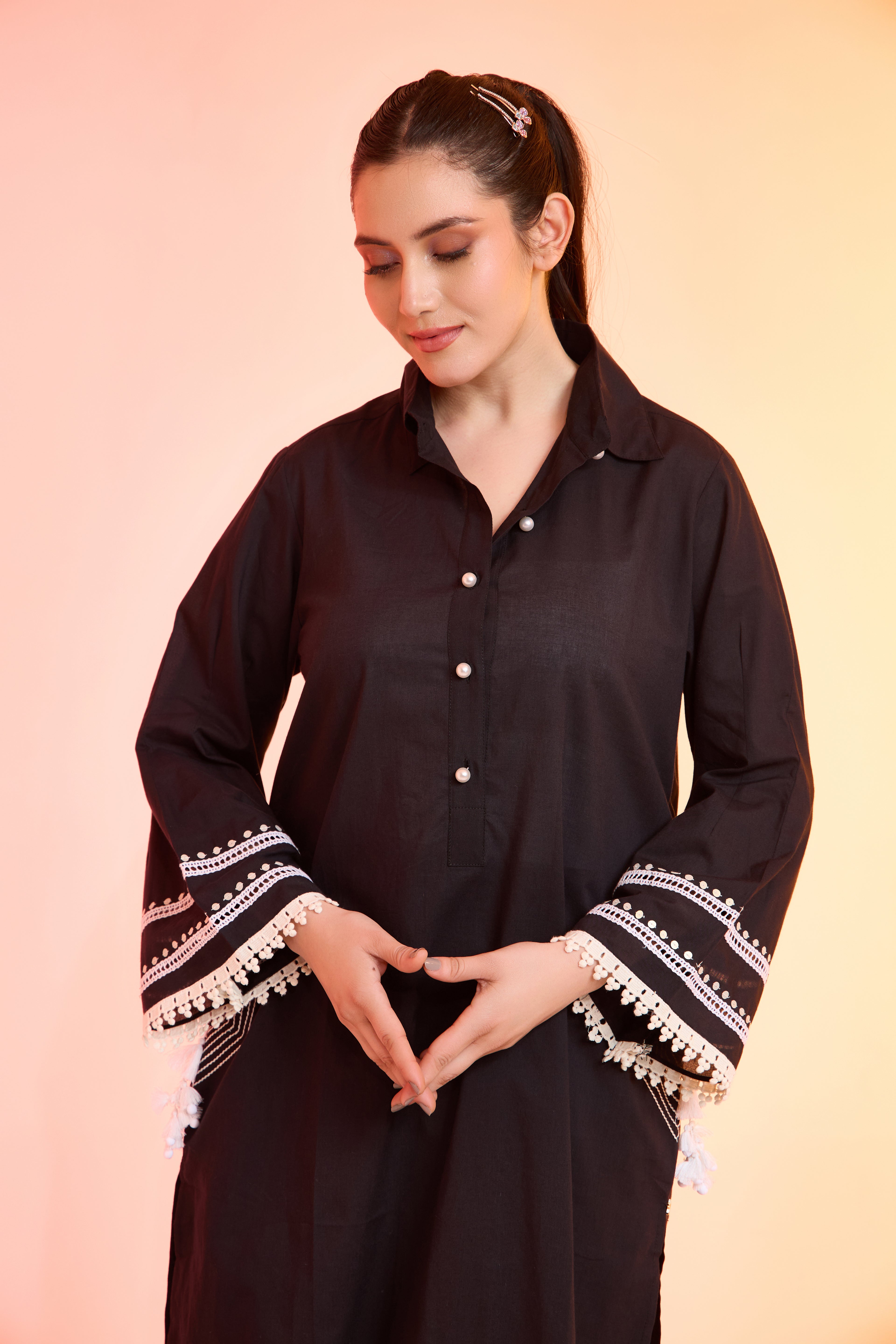 Indiy Cotton Tunic Set