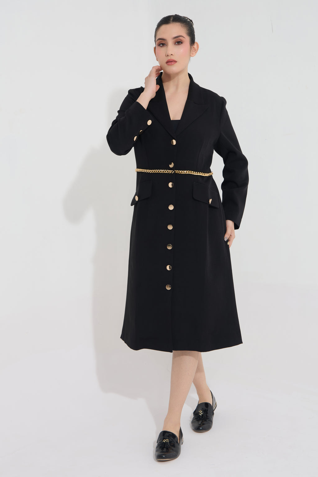 EVERCHIC Formal Dress — front view | Haus of Handmade