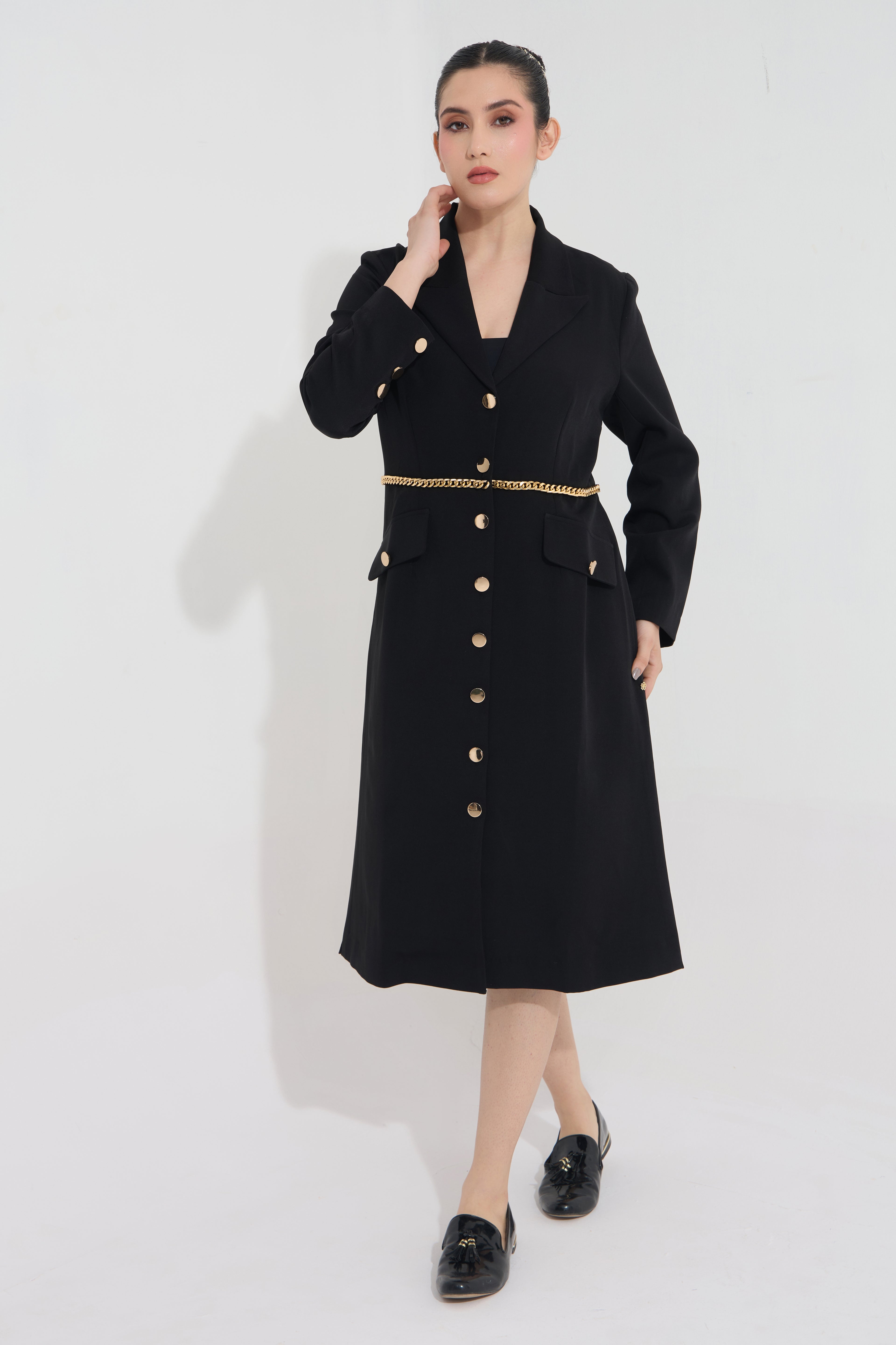 EVERCHIC Formal Dress — front view | Haus of Handmade