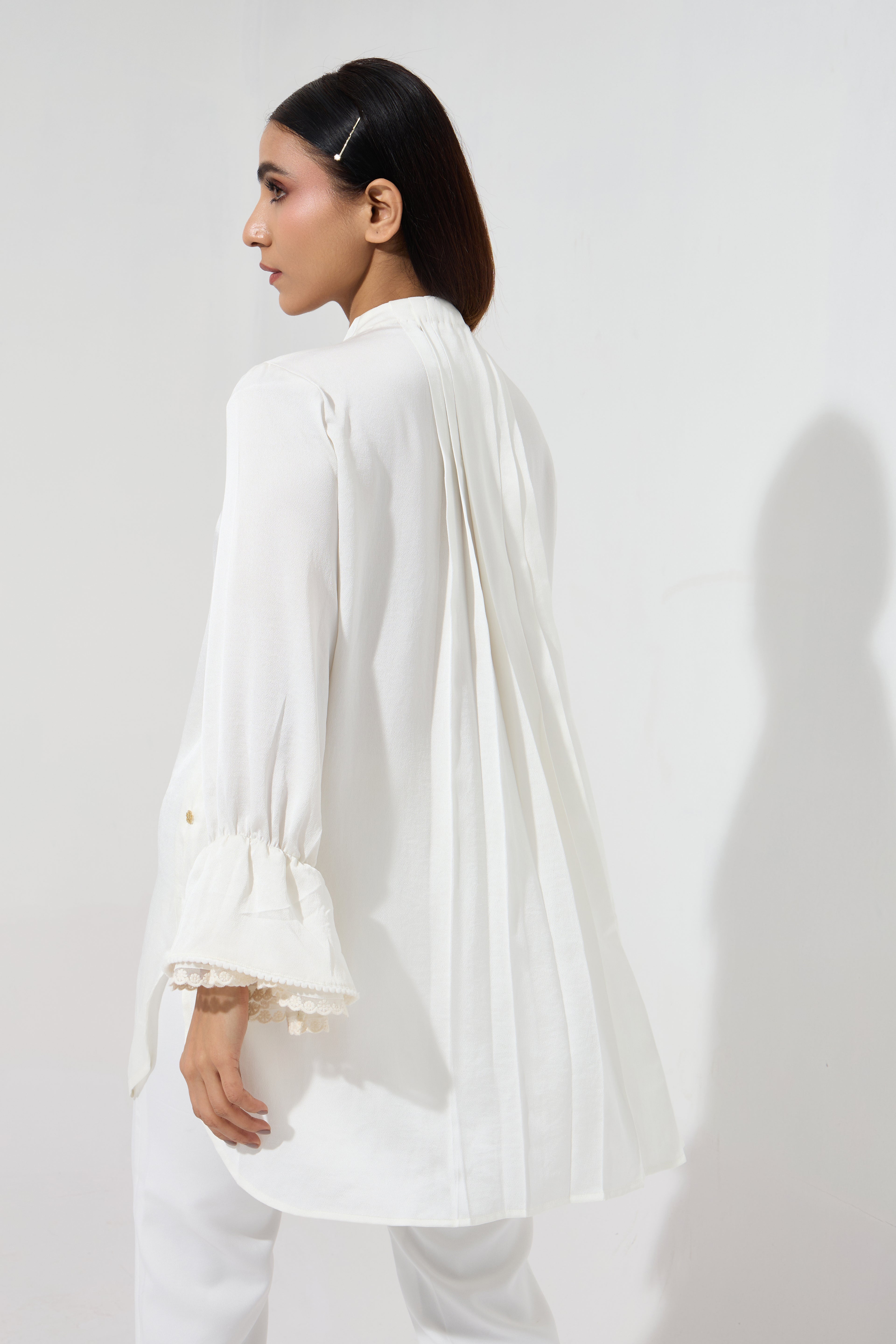 Milady Embroidered Formal Top