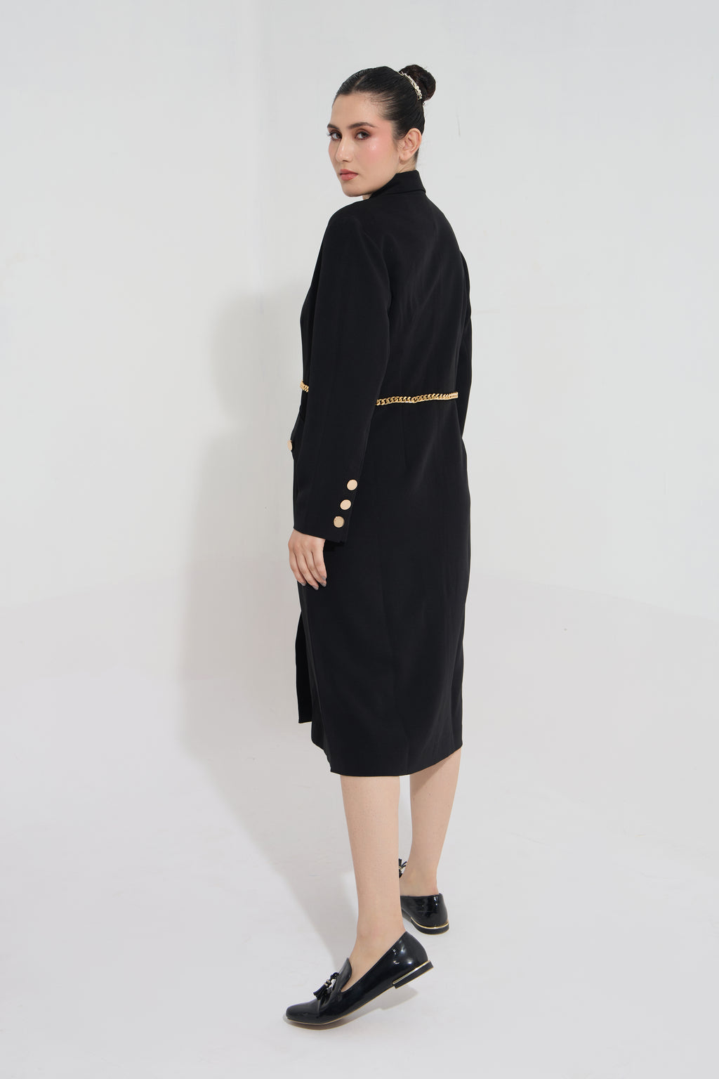 EVERCHIC Formal Dress — side view | Haus of Handmade