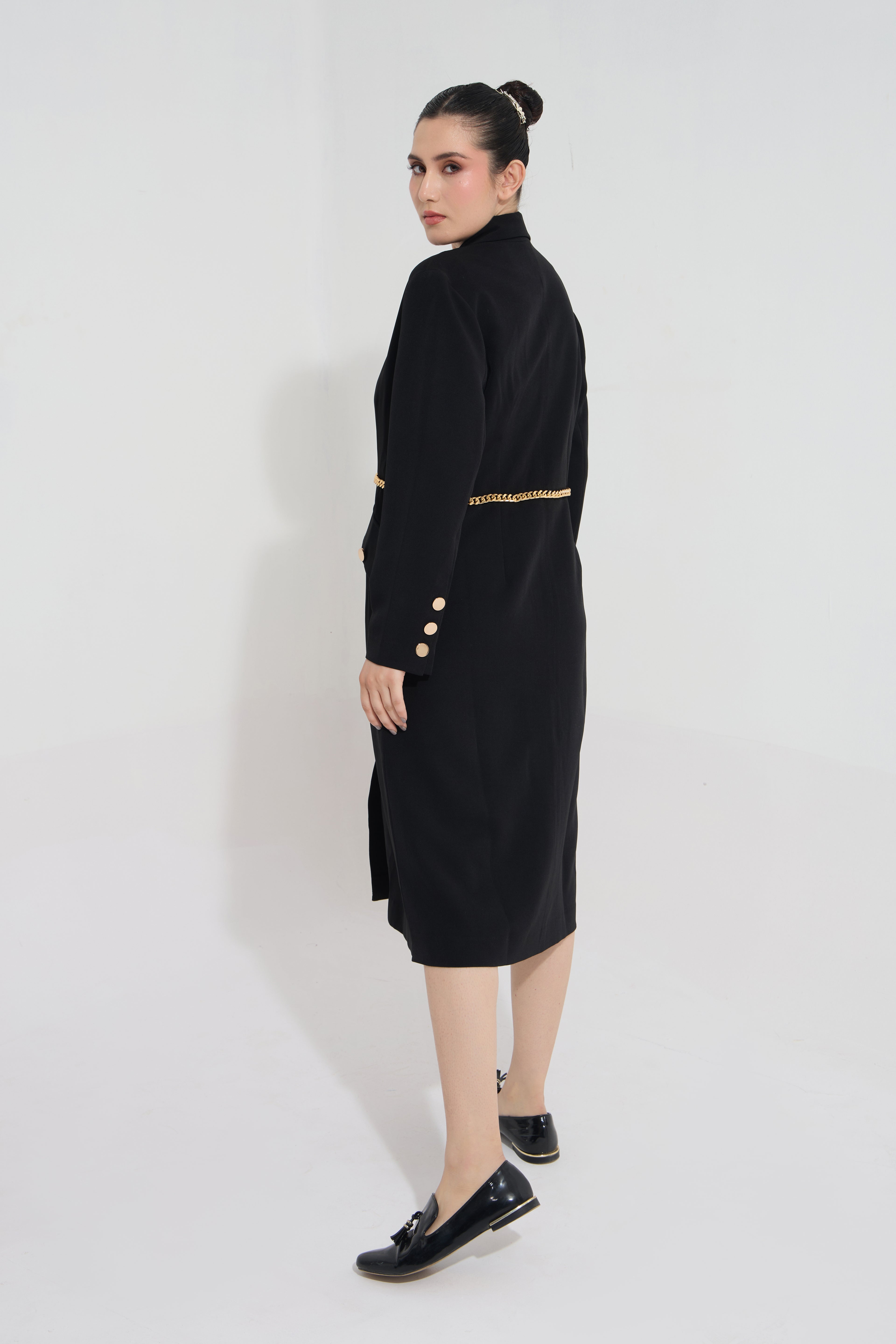 EVERCHIC Formal Dress — side view | Haus of Handmade