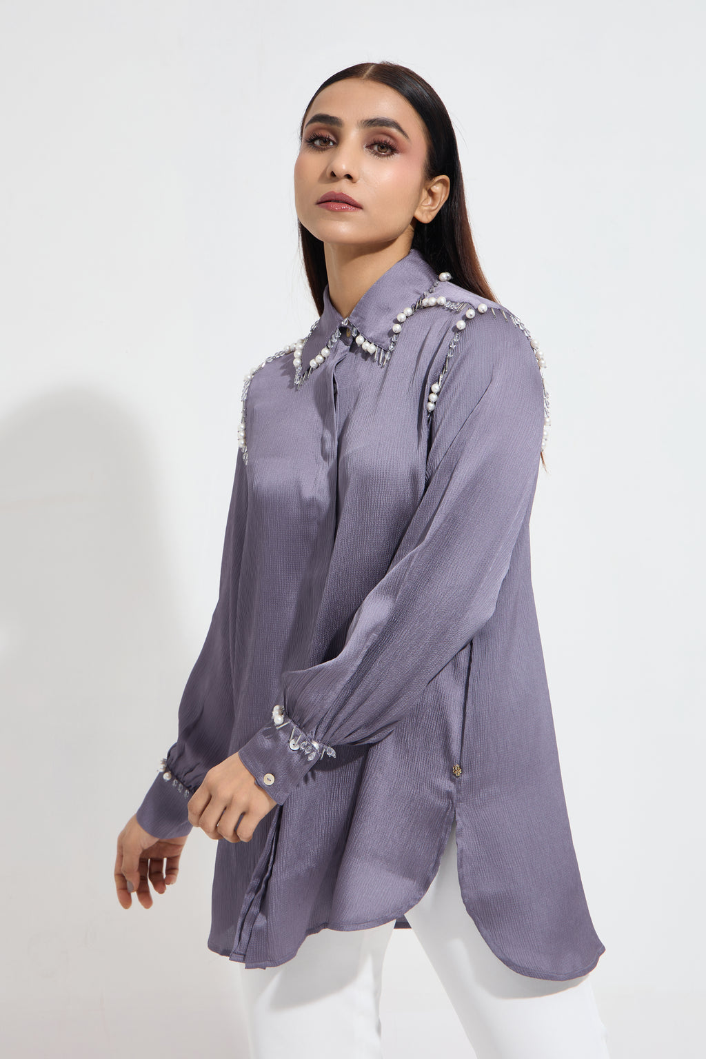 Hautedrops Formal Embroidered Shirt