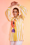 Mystripe Printed Cotton Shirt