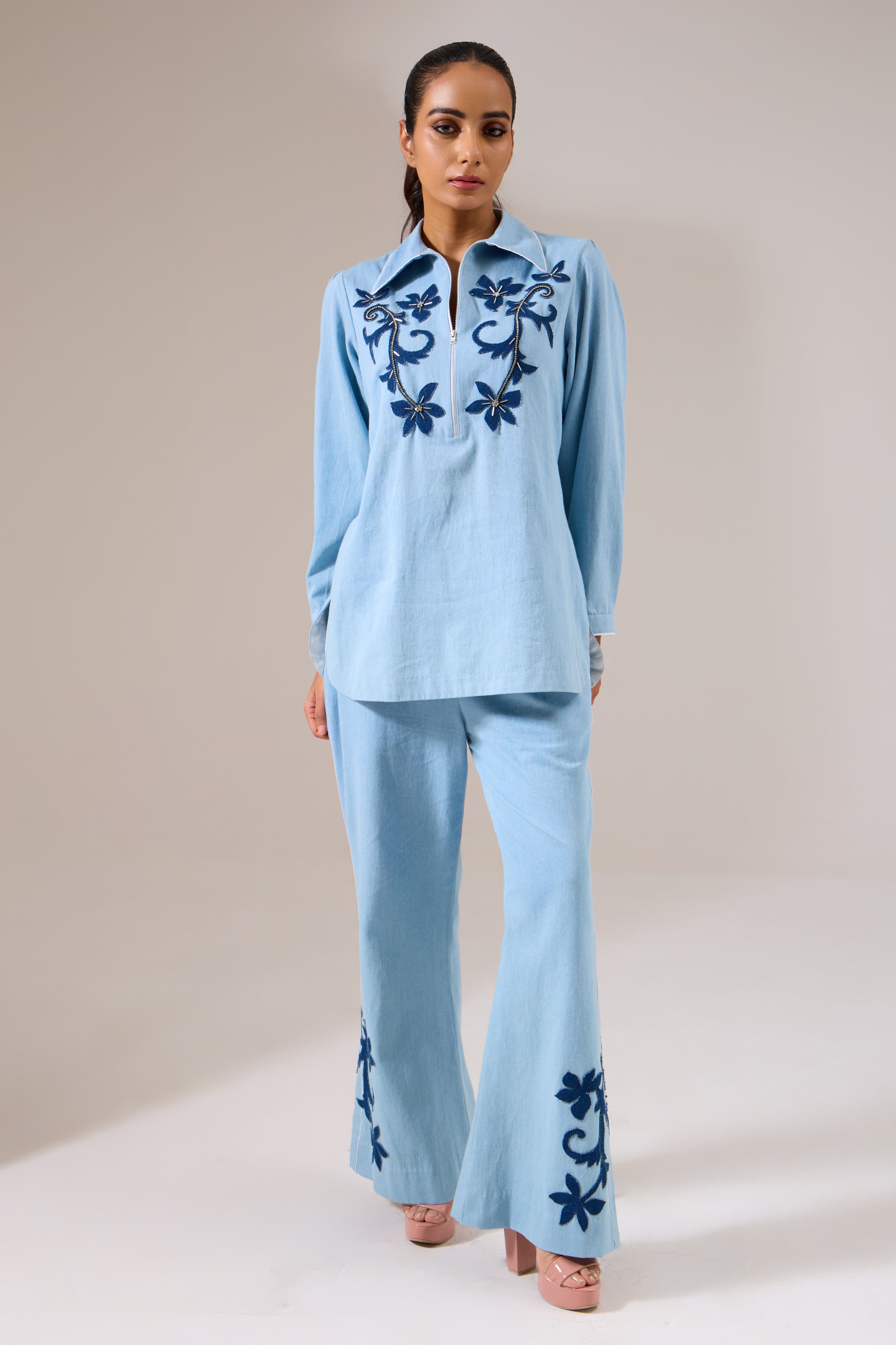 Thatvibe Denim Co-ord