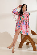 FUNKYDORI Printed Dress — front view | Haus of Handmade