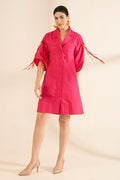 PINQ Poplin Dress — front view | Haus of Handmade