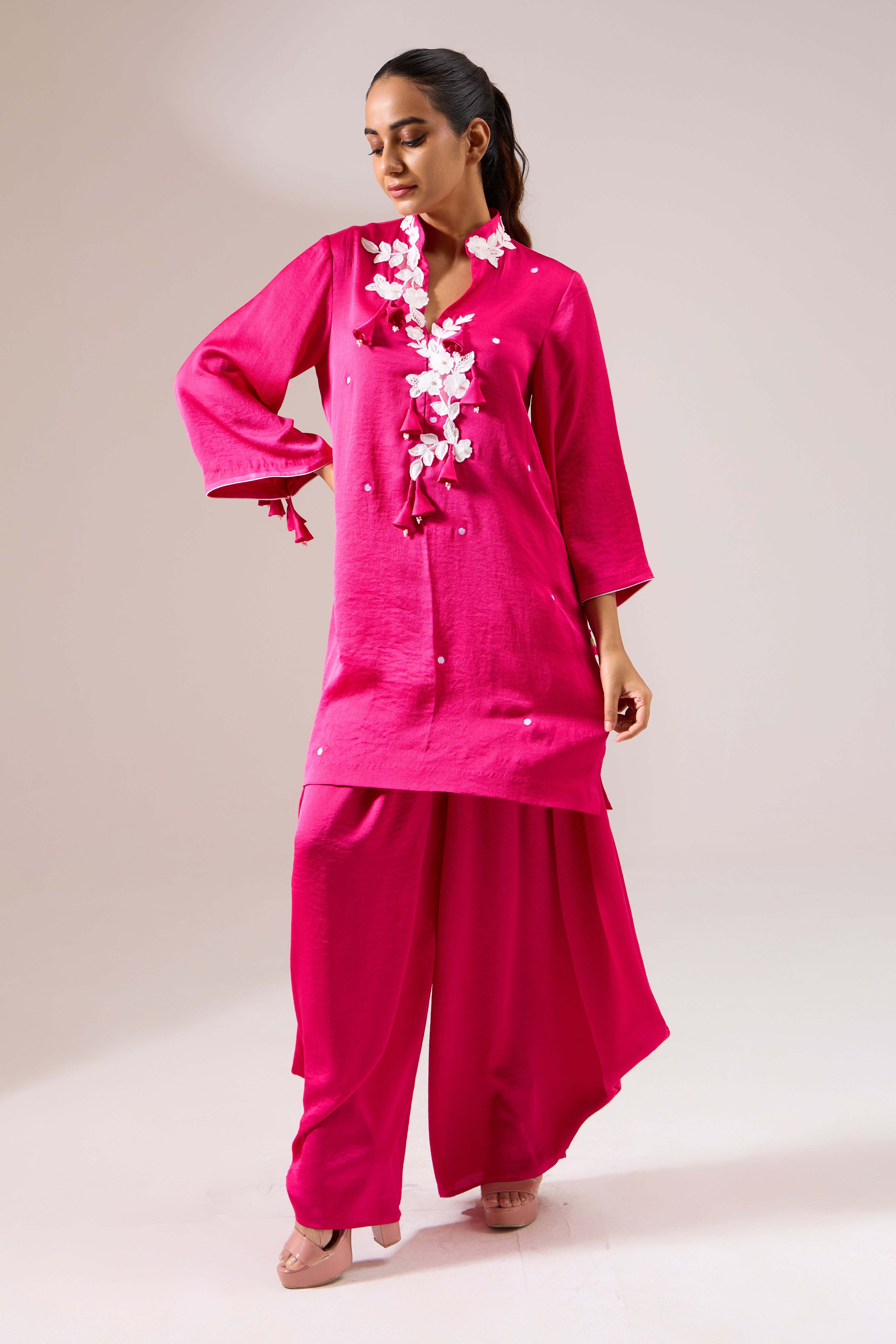IMIRRA Tunic Set — side view | Haus of Handmade