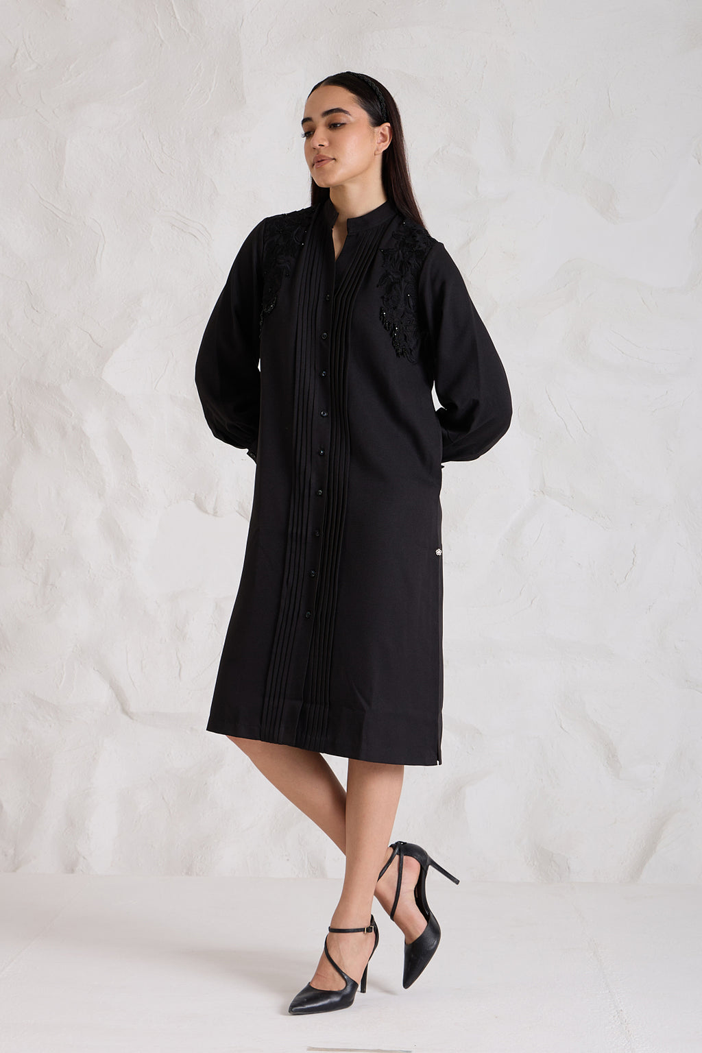 JADE crepe dress