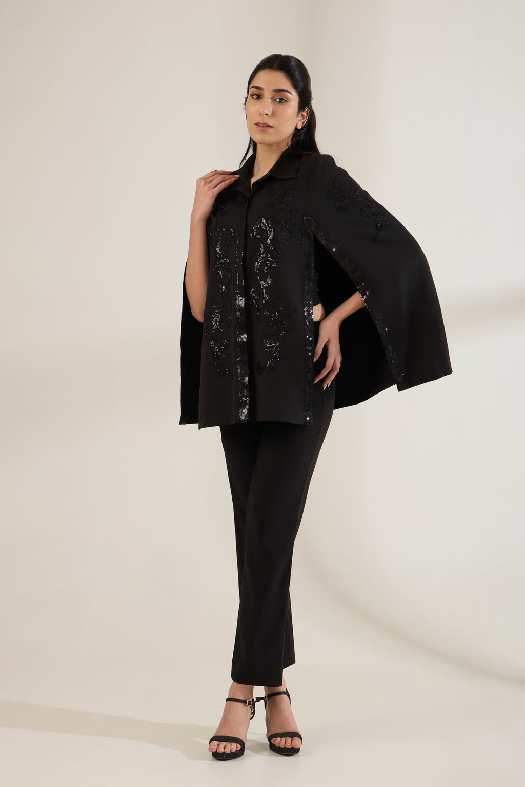Absolute Sequined Cape