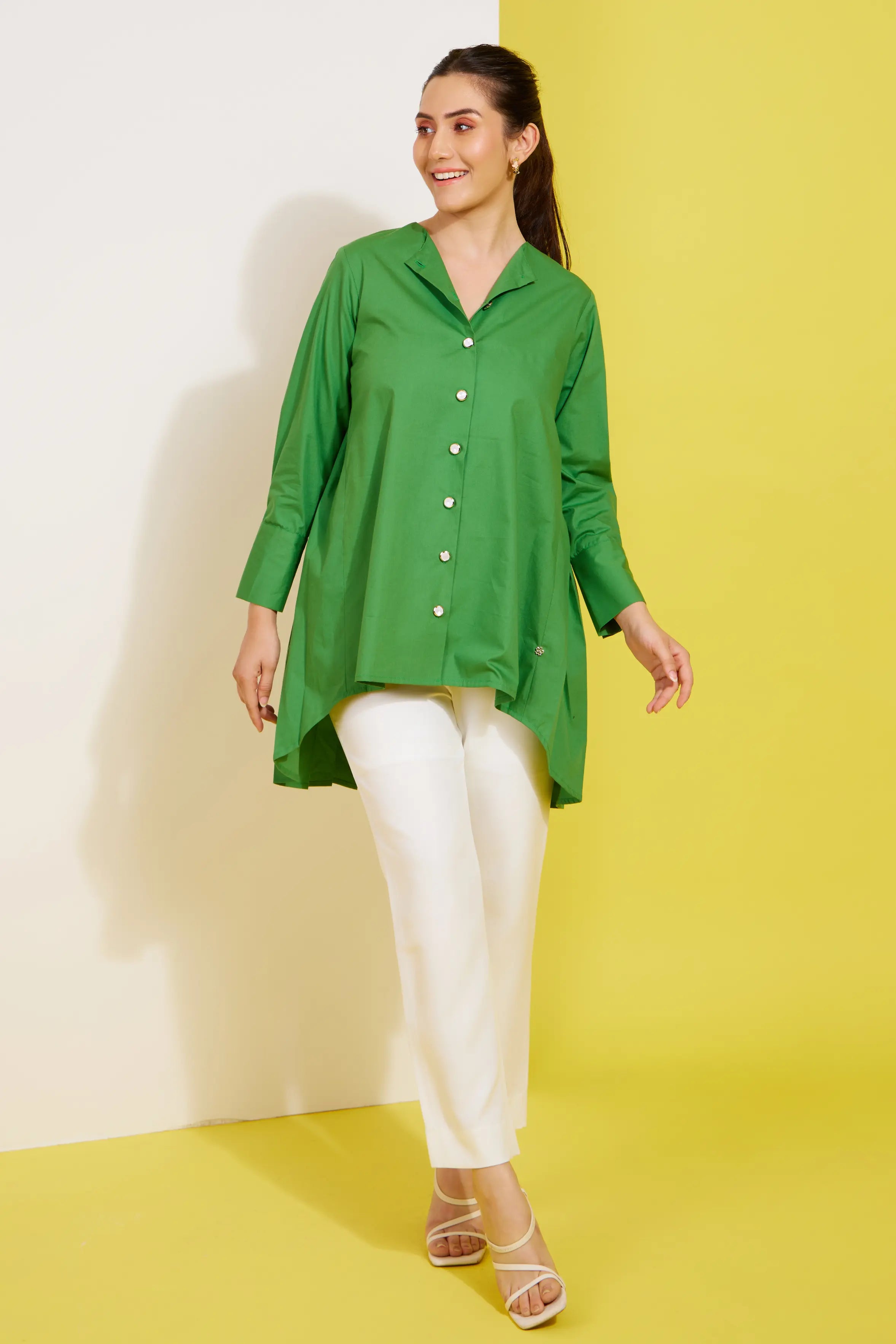STELLAR UNI Shirt — side view | Haus of Handmade