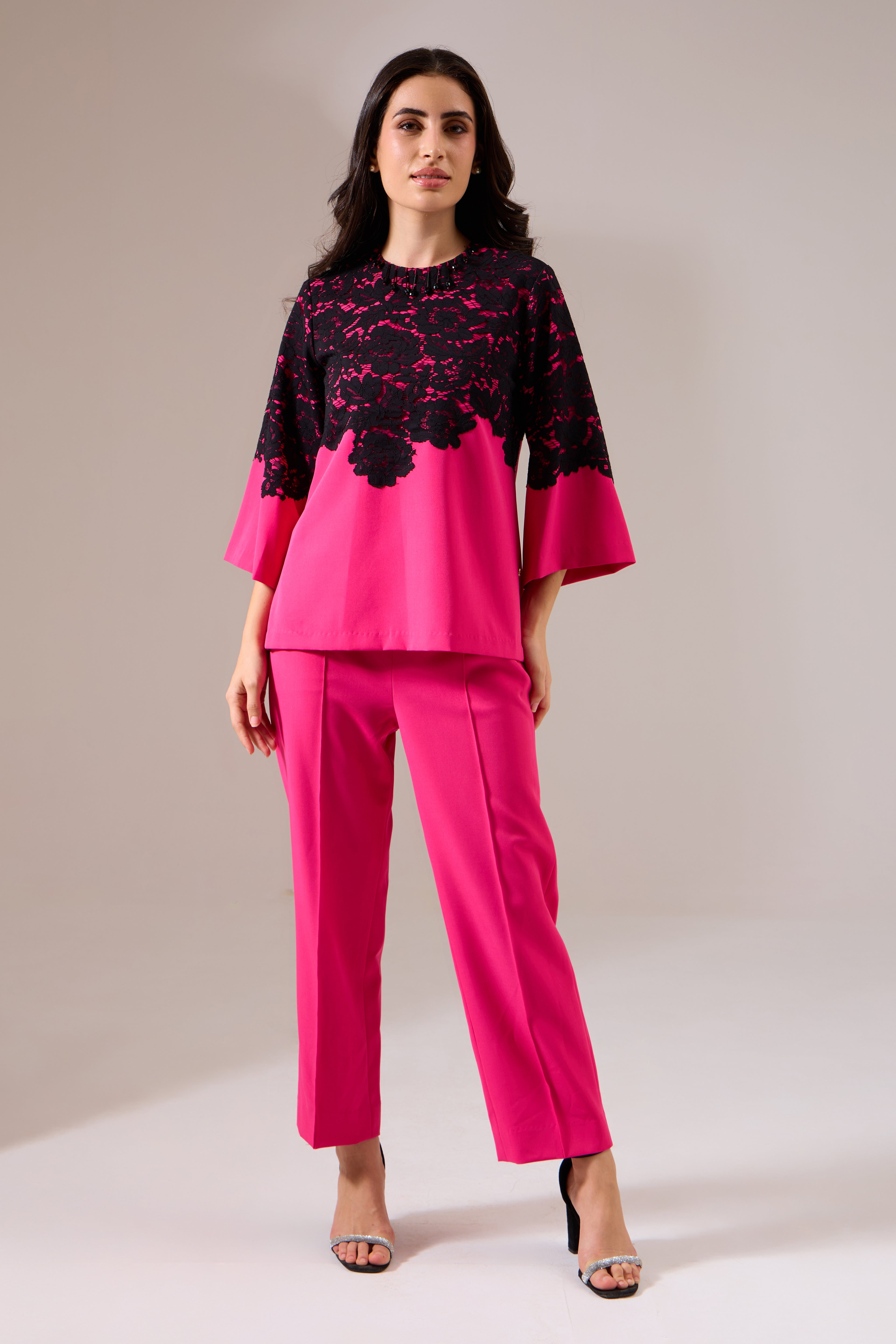 FIESTY formal co-ord — side view | Haus of Handmade