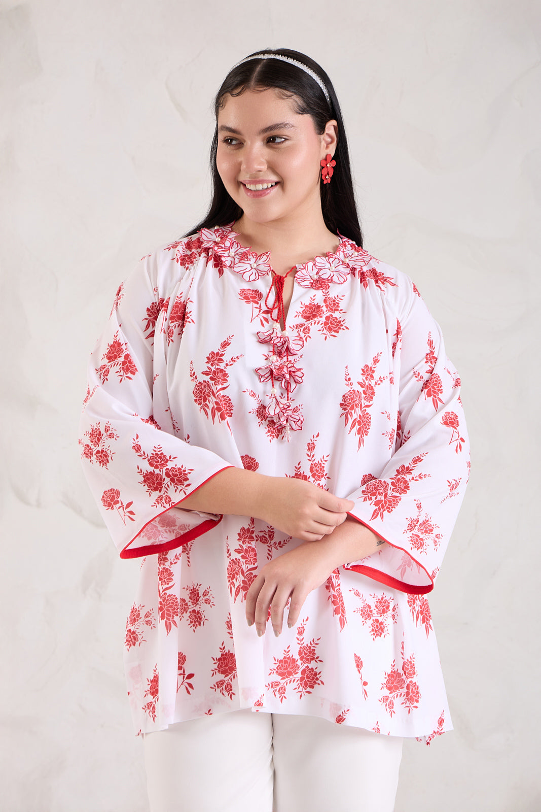 FLOR Georgette Top — front view | Haus of Handmade