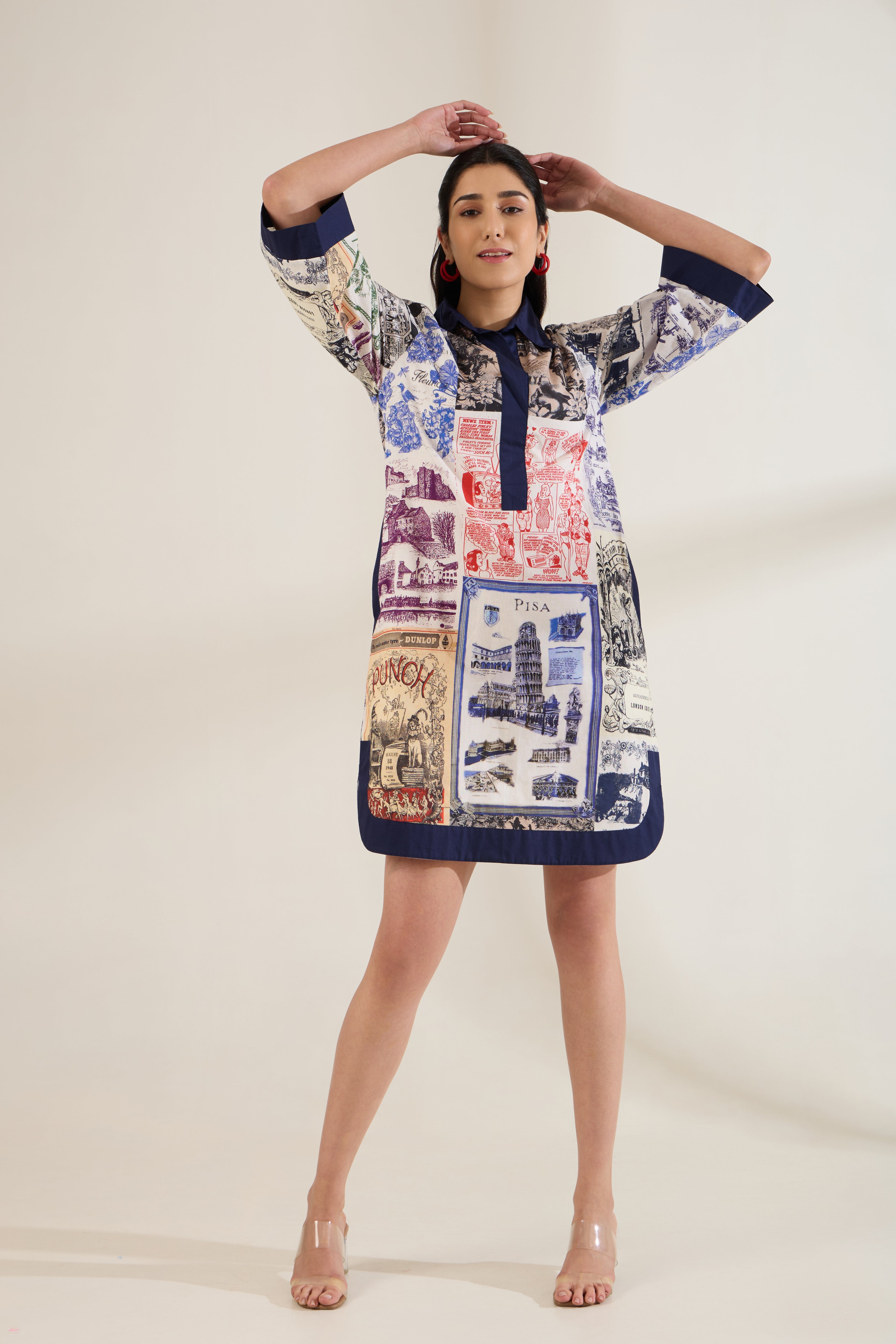 Missnavy A-Line Dress