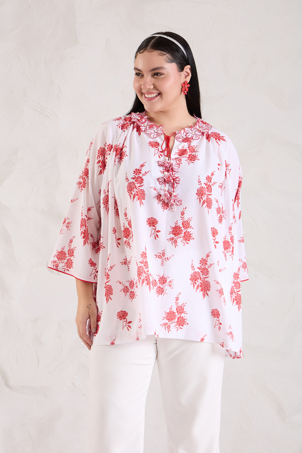 Flor Georgette Top