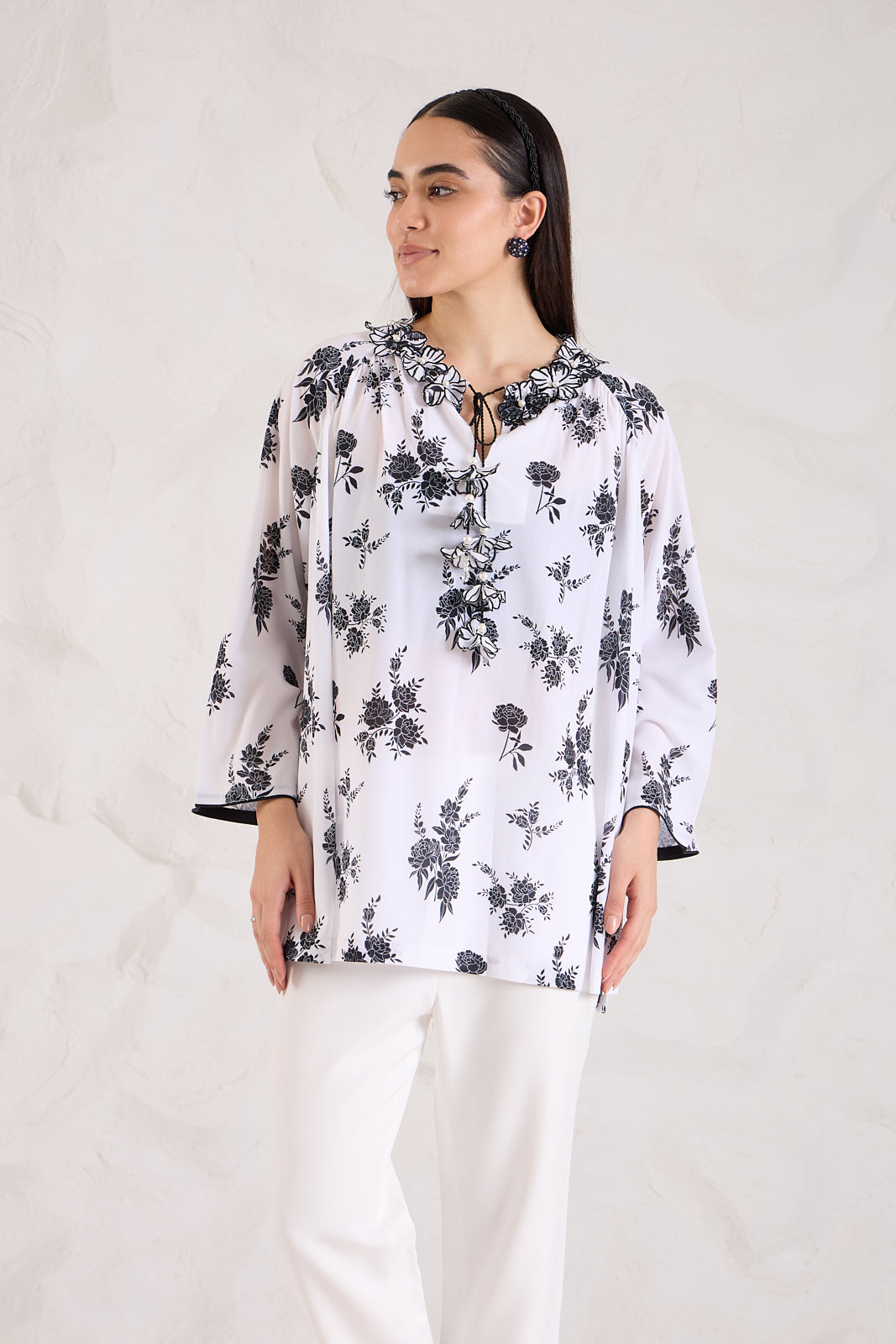 Flor Georgette Top