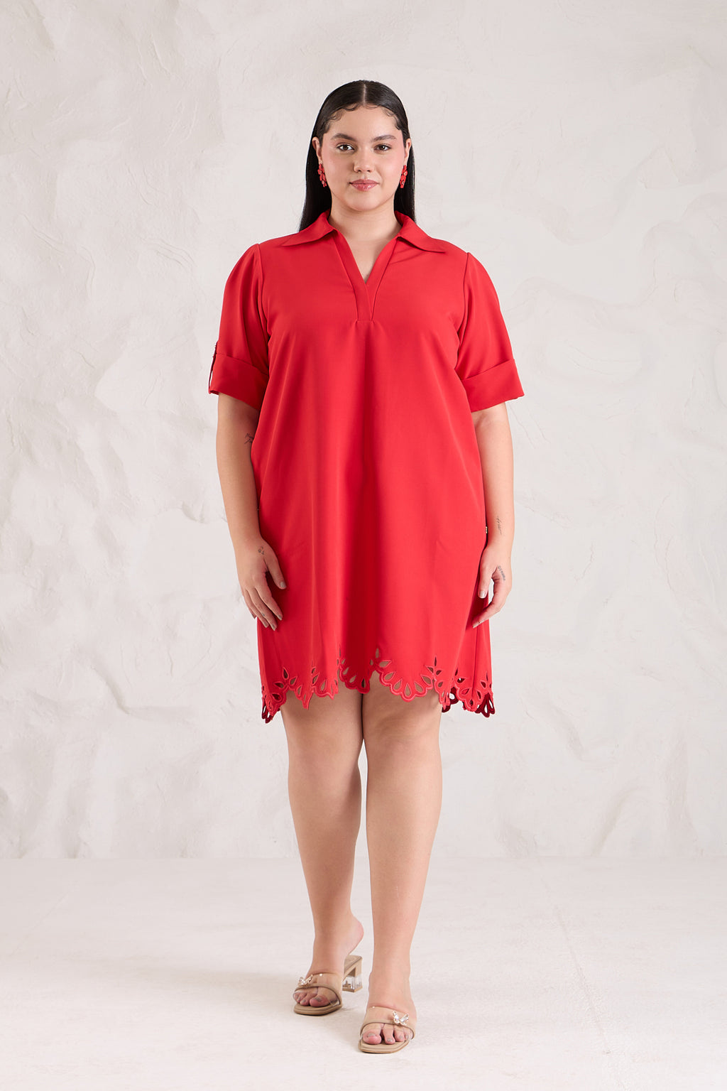 ROUGE Dress — front view | Haus of Handmade
