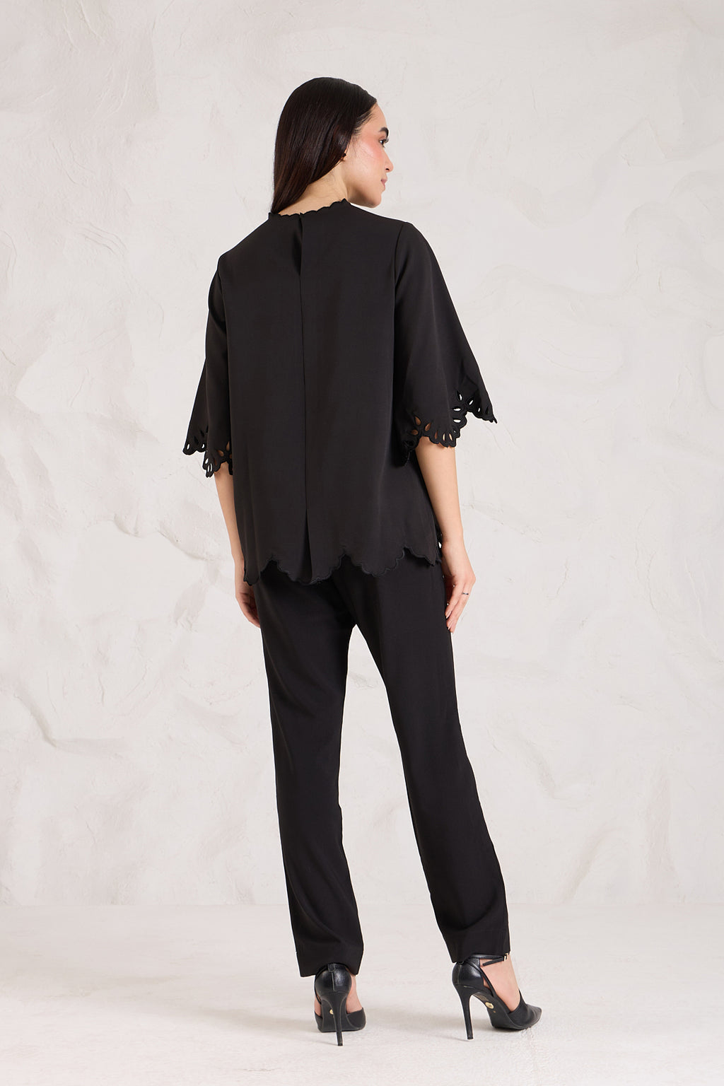 Ebony Banana Crepe Top