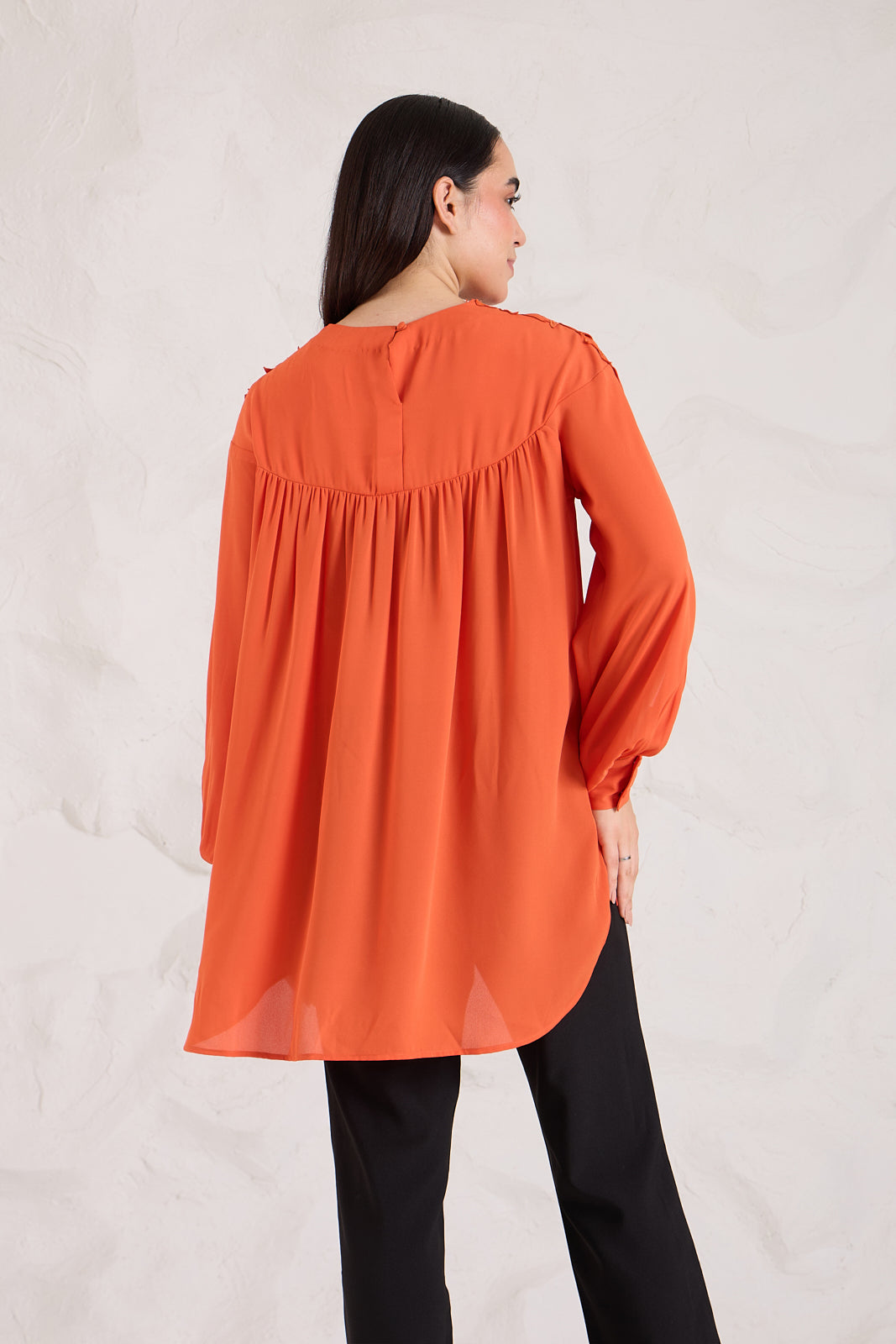 MARIGOLD cutwork top