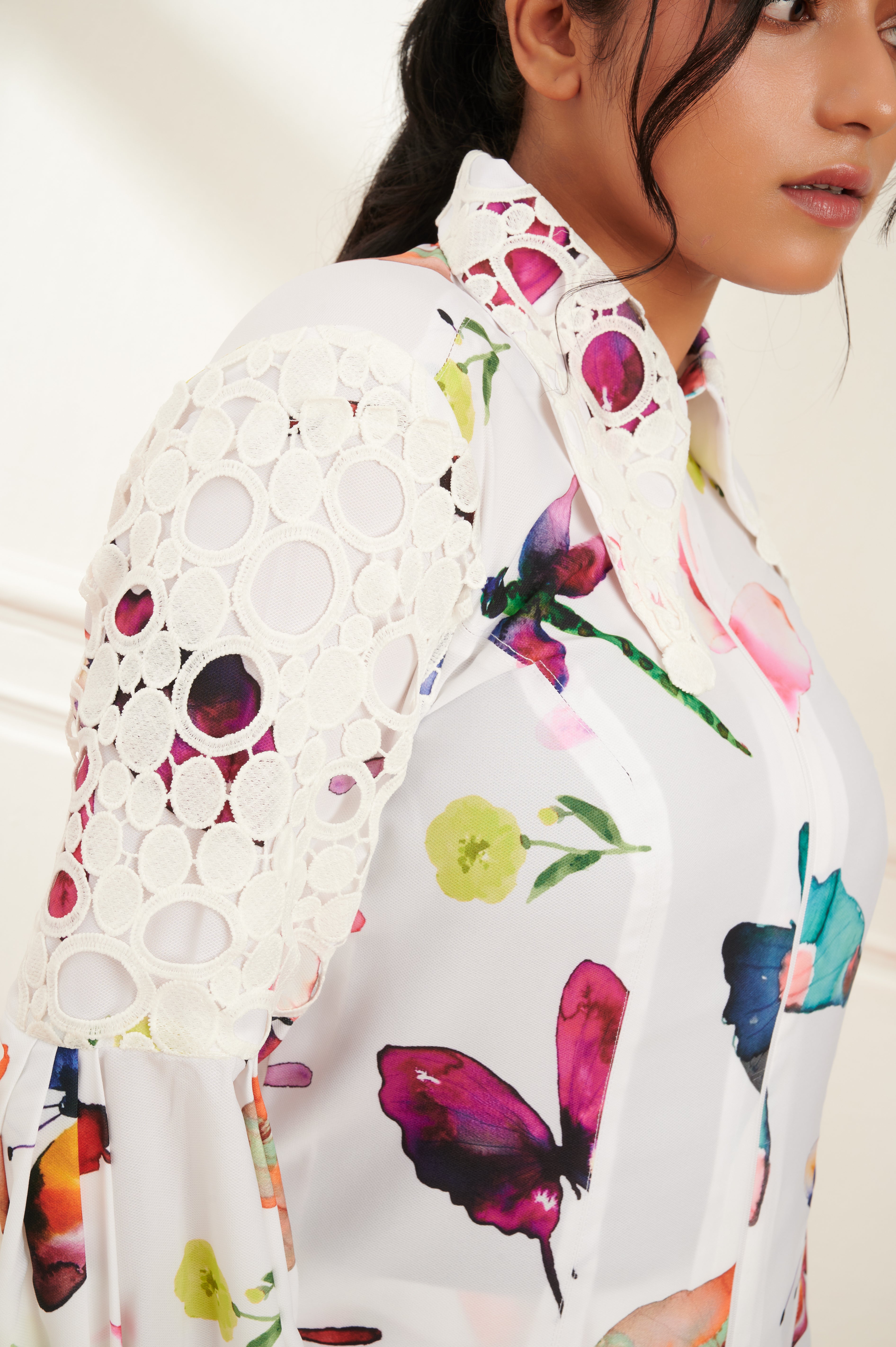 Palomma printed co-ord set for women - Haus of Handmade handcrafted clothing India