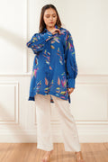 Willow floral printed shirt for women - Haus of Handmade handcrafted clothing India
