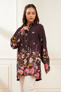 Florette printed shirt for women - Haus of Handmade handcrafted clothing India