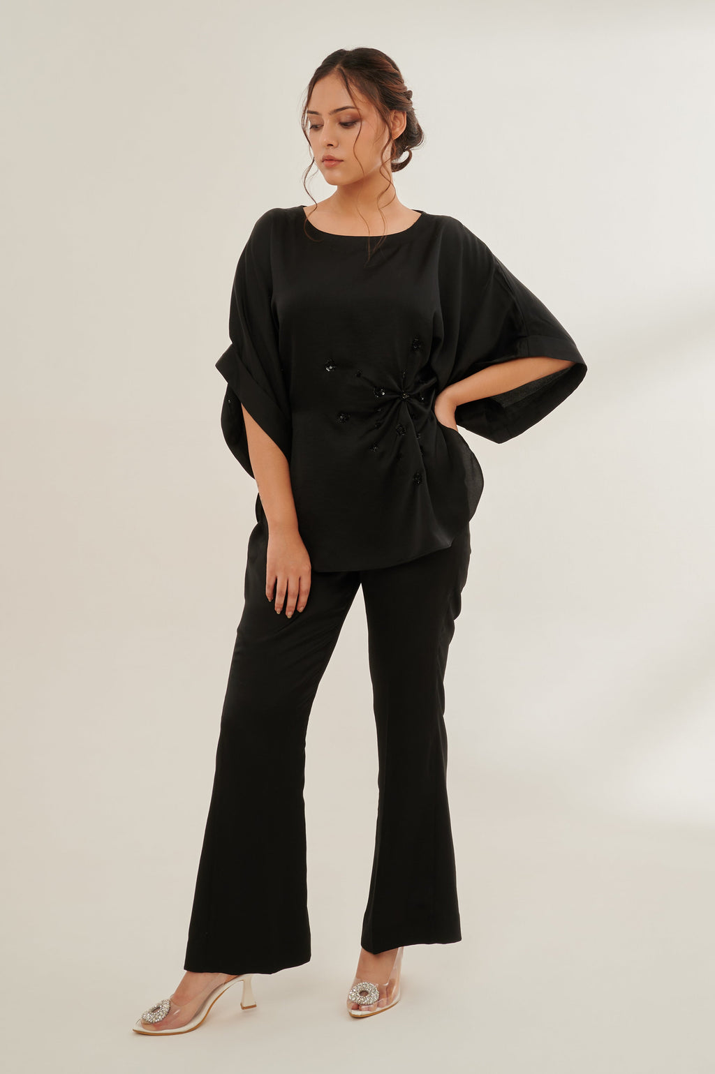 Svelte formal co-ord set for women - Haus of Handmade handcrafted clothing India