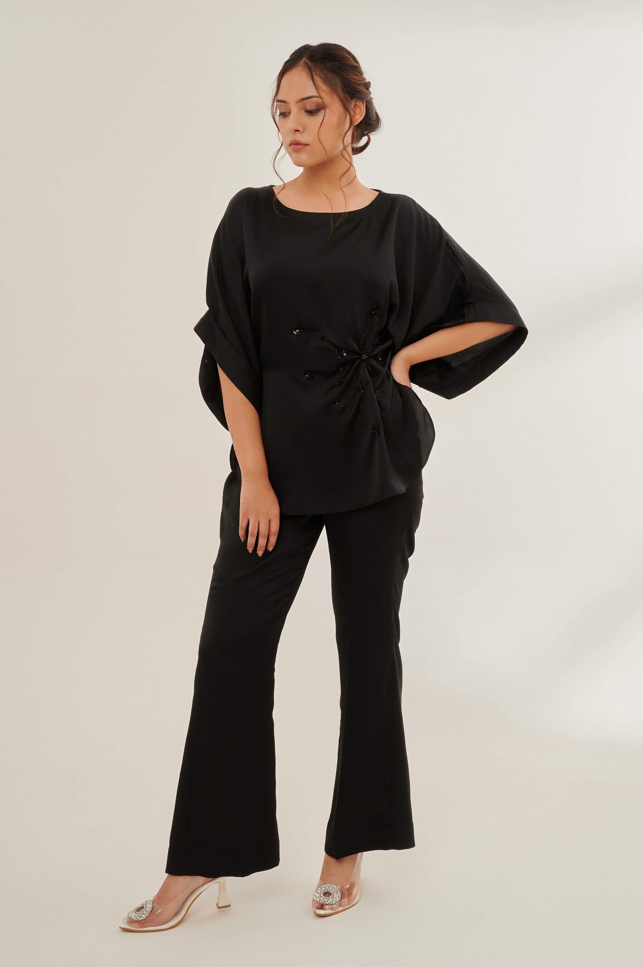 Svelte formal co-ord set for women - Haus of Handmade handcrafted clothing India
