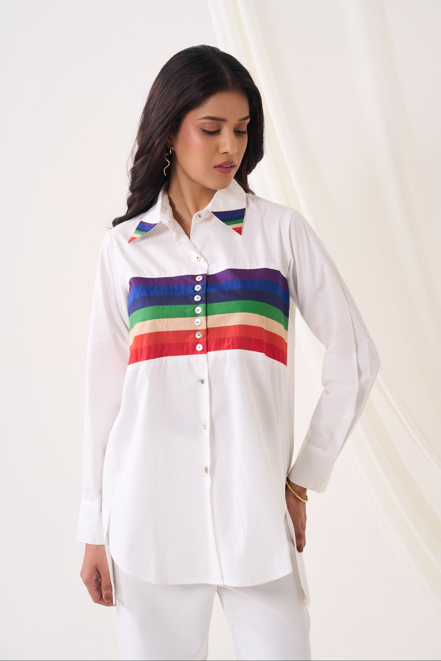 Vibgyor Poplin Shirt
