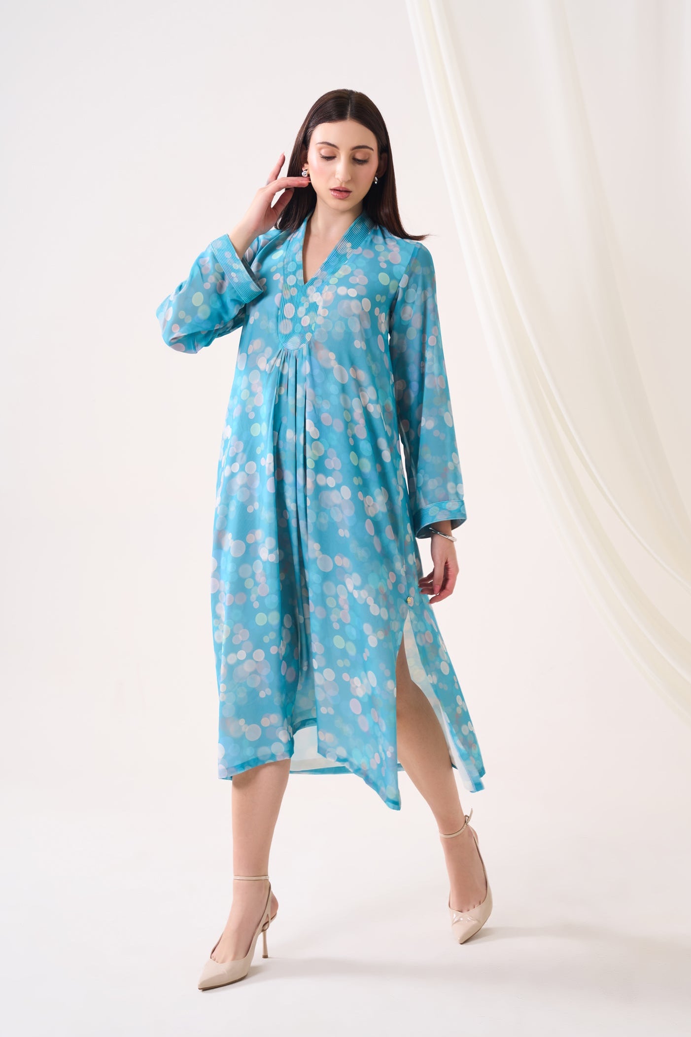 SPARKLE GEORGETTE DRESS