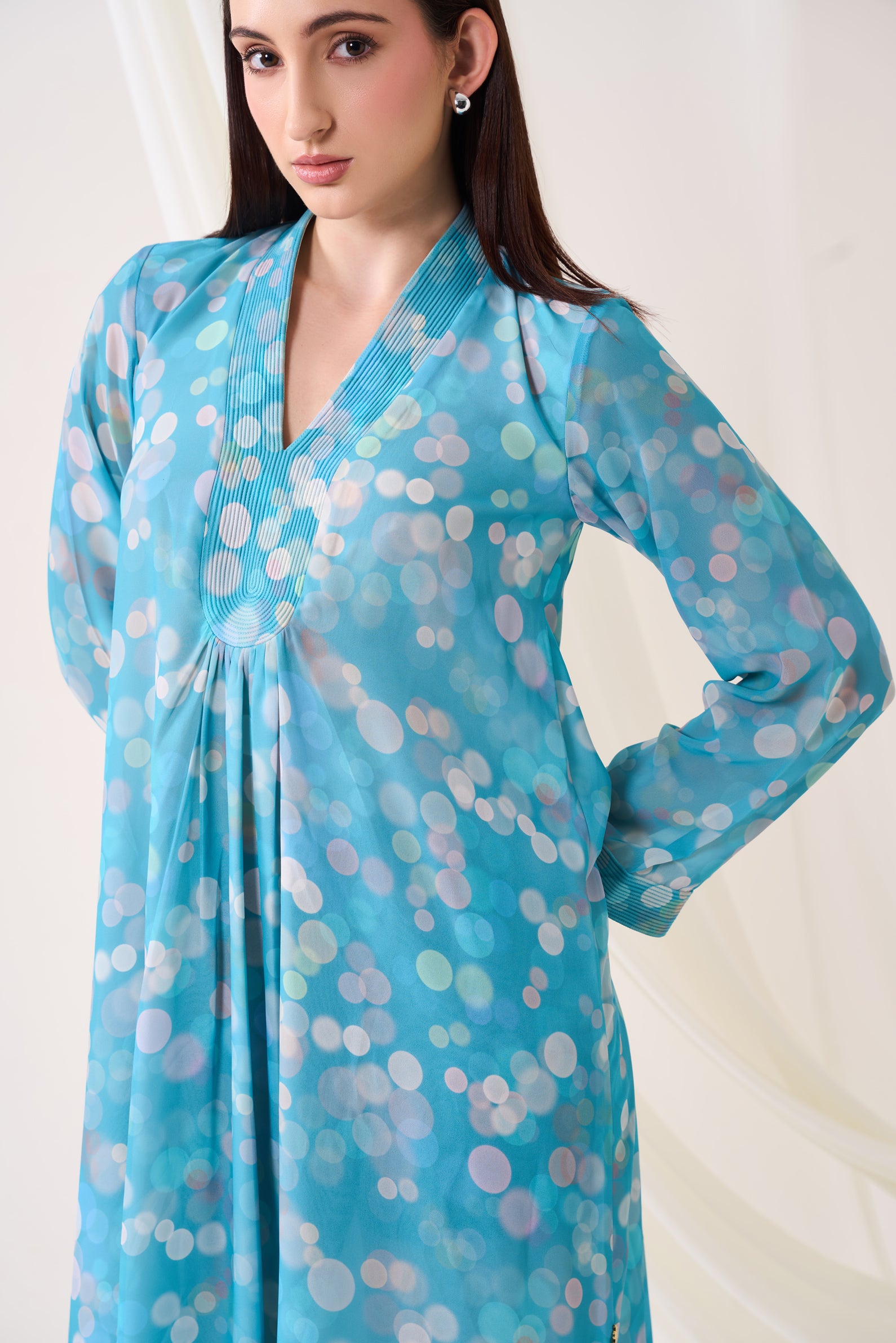 SPARKLE GEORGETTE DRESS