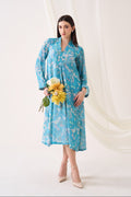 SPARKLE Georgette Dress — front view | Haus of Handmade