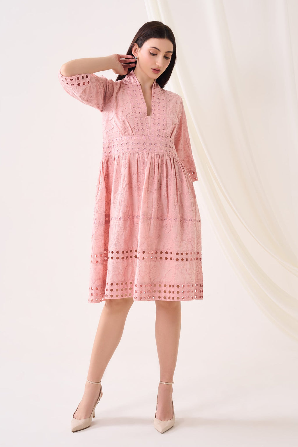 Tulip Schiffly Dress