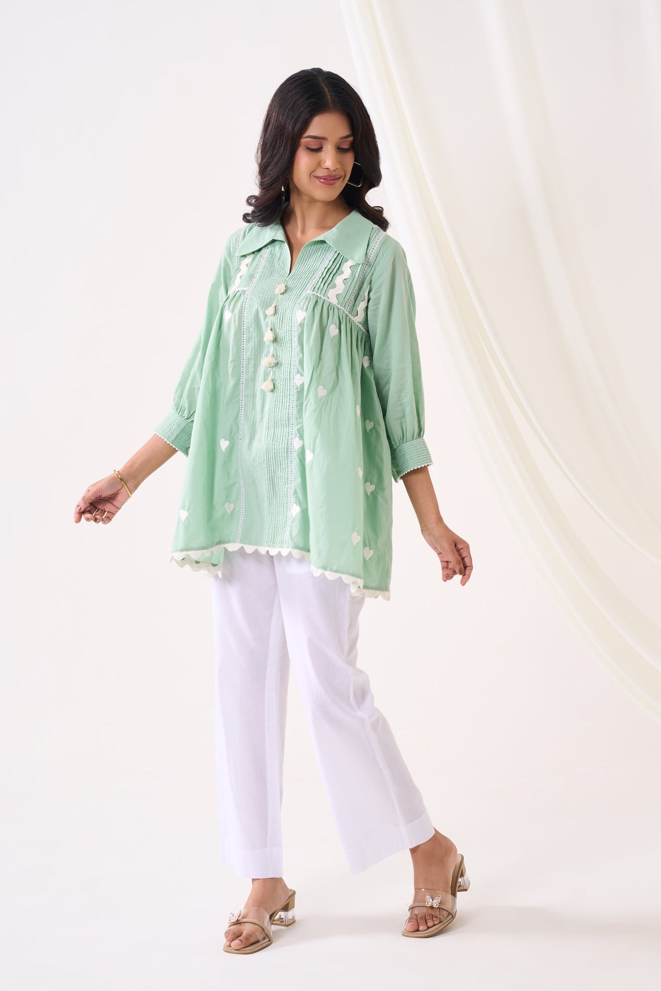 Dahlia Cotton Top