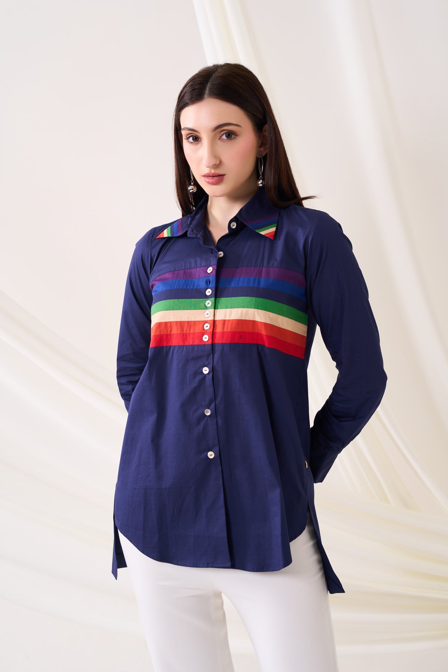 VIBGYOR POPLIN SHIRT