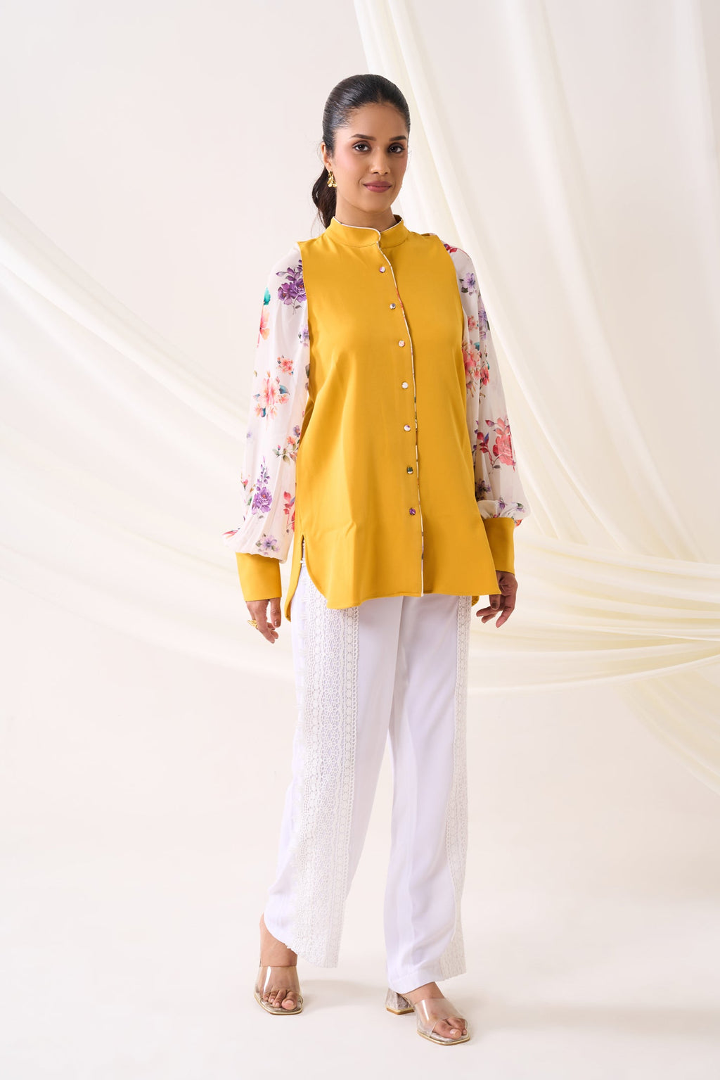 GARDEN Formal Shirt — front view | Haus of Handmade