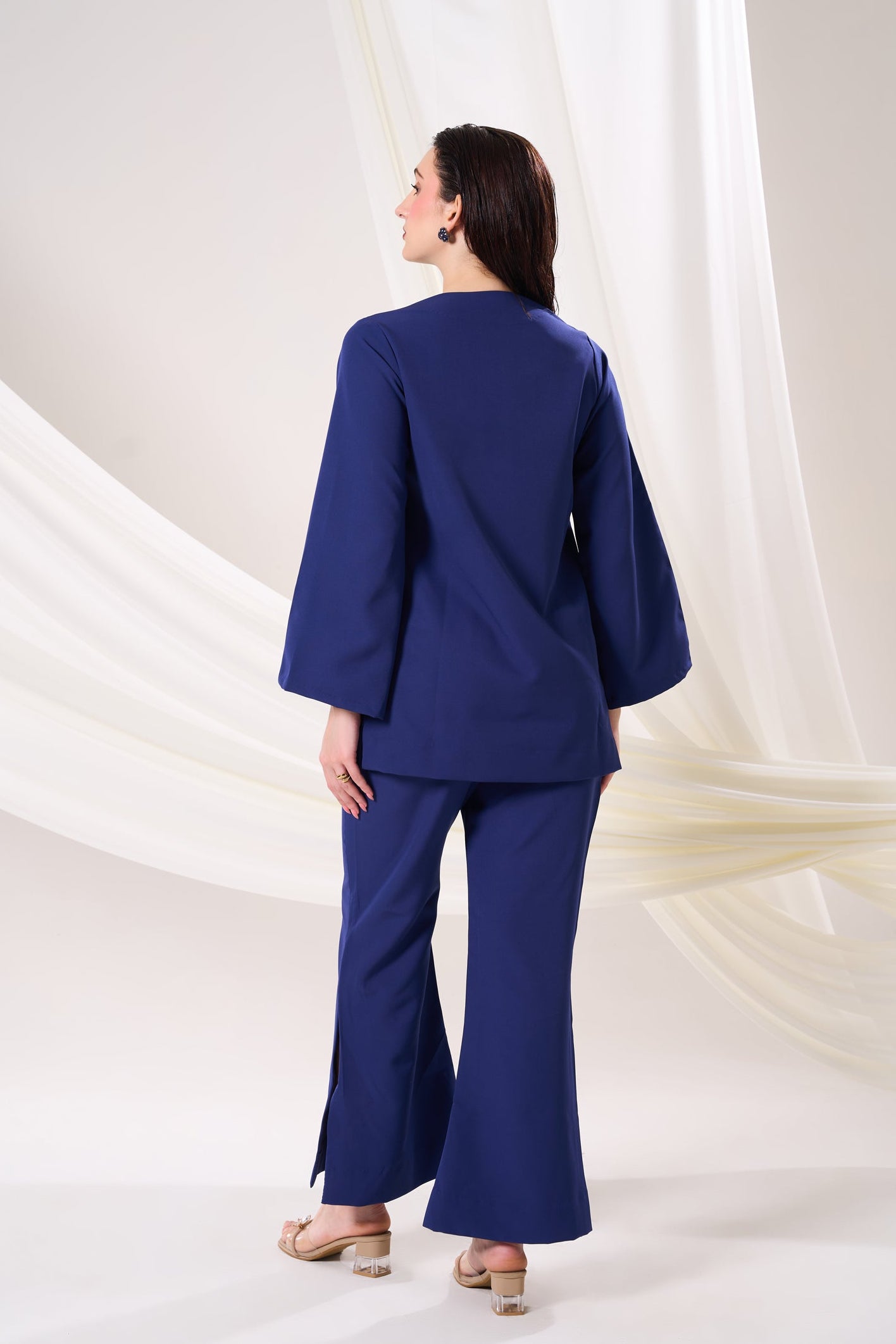 Sapphire Sequined Formal Set