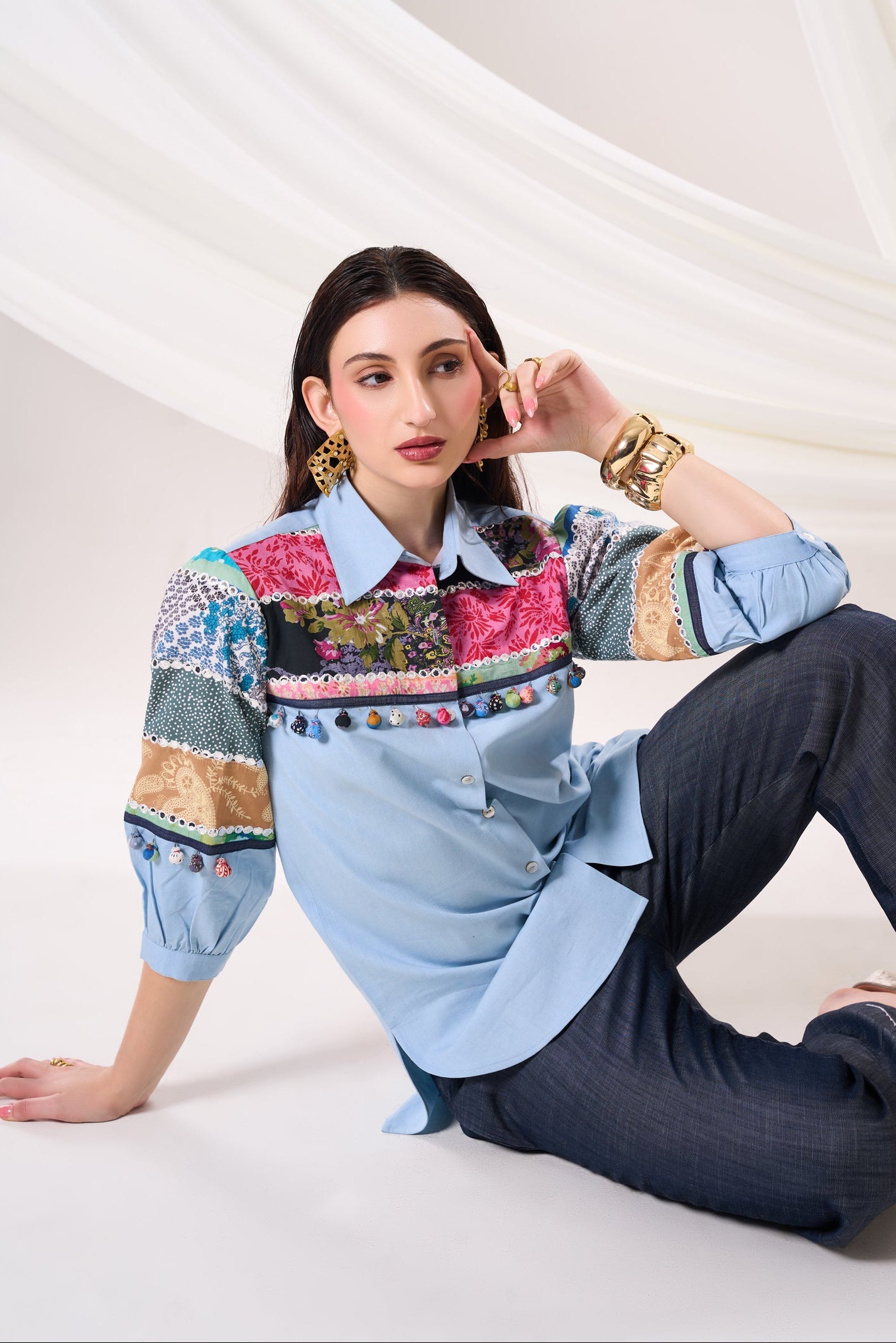 BANJARA DENIM SHIRT