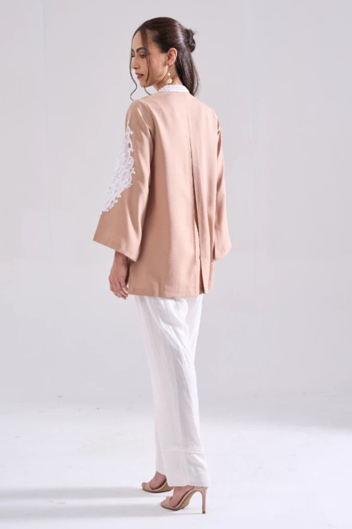 NOSTALGIA LACEWORK FORMAL SHIRT