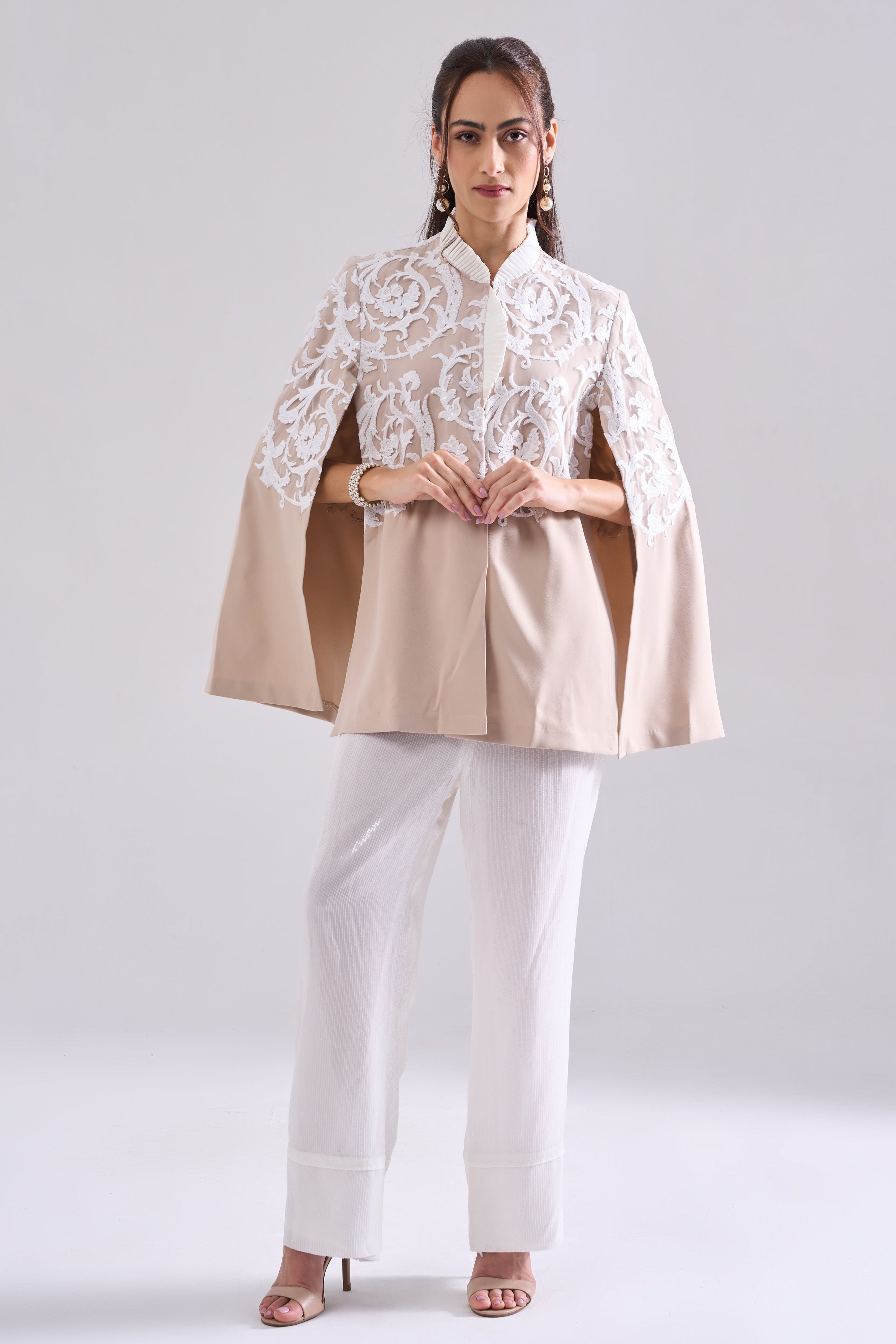 SYMPHONY lacework cape