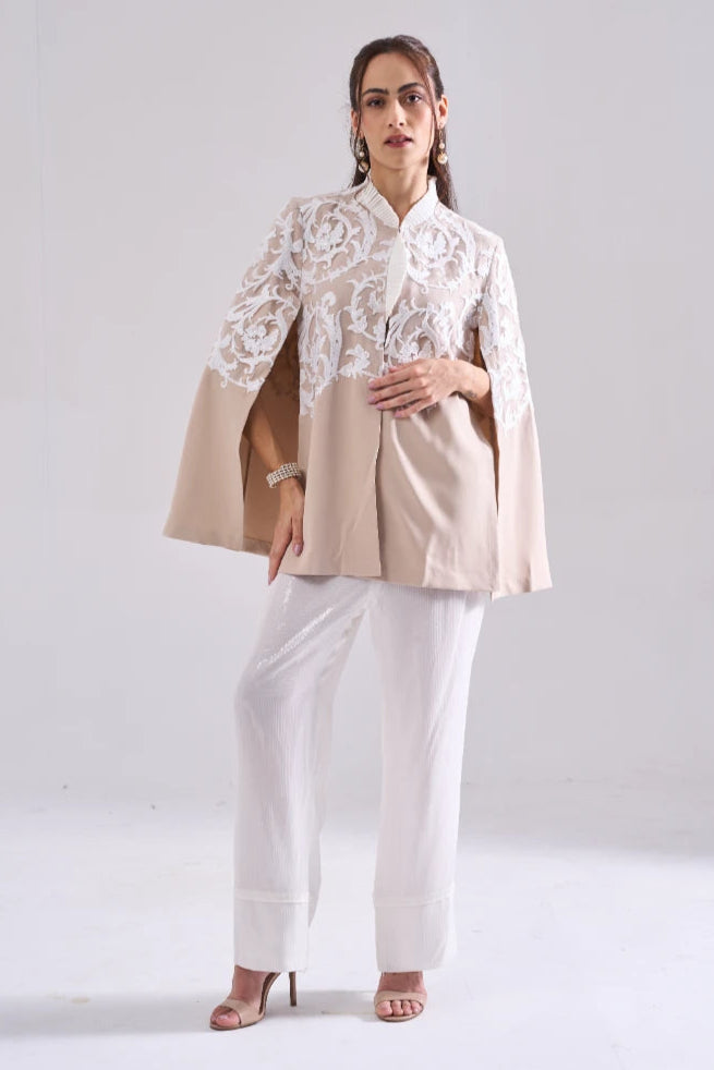 SYMPHONY lacework cape