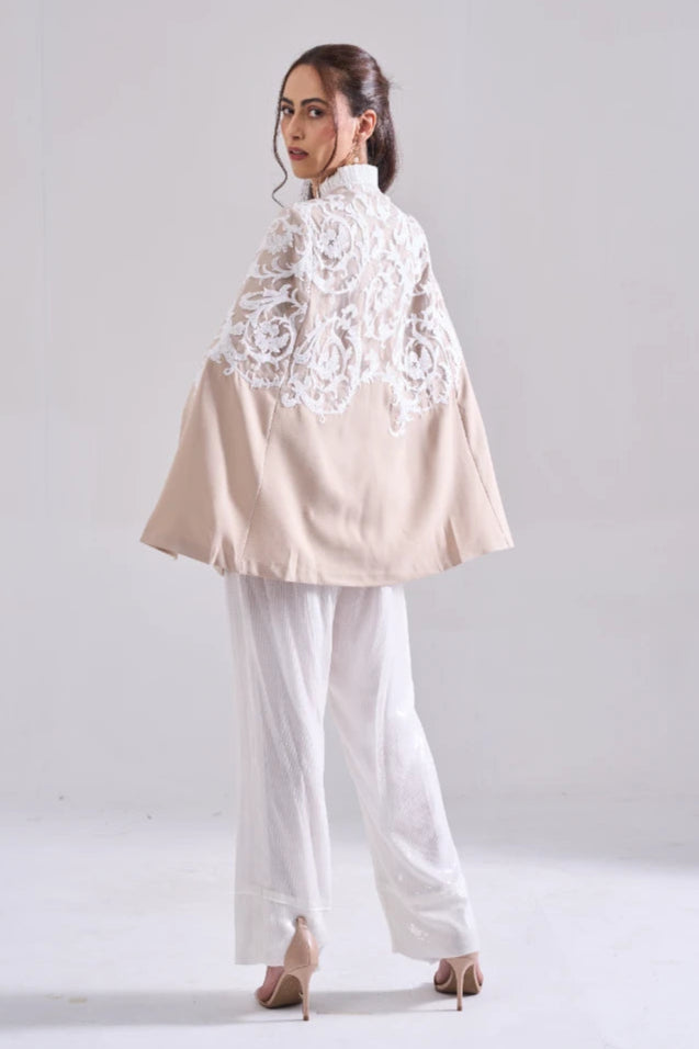 SYMPHONY lacework cape