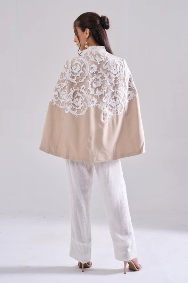 SYMPHONY lacework cape