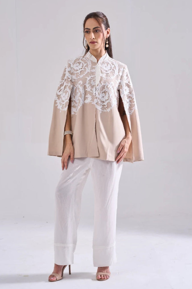 SYMPHONY lacework cape