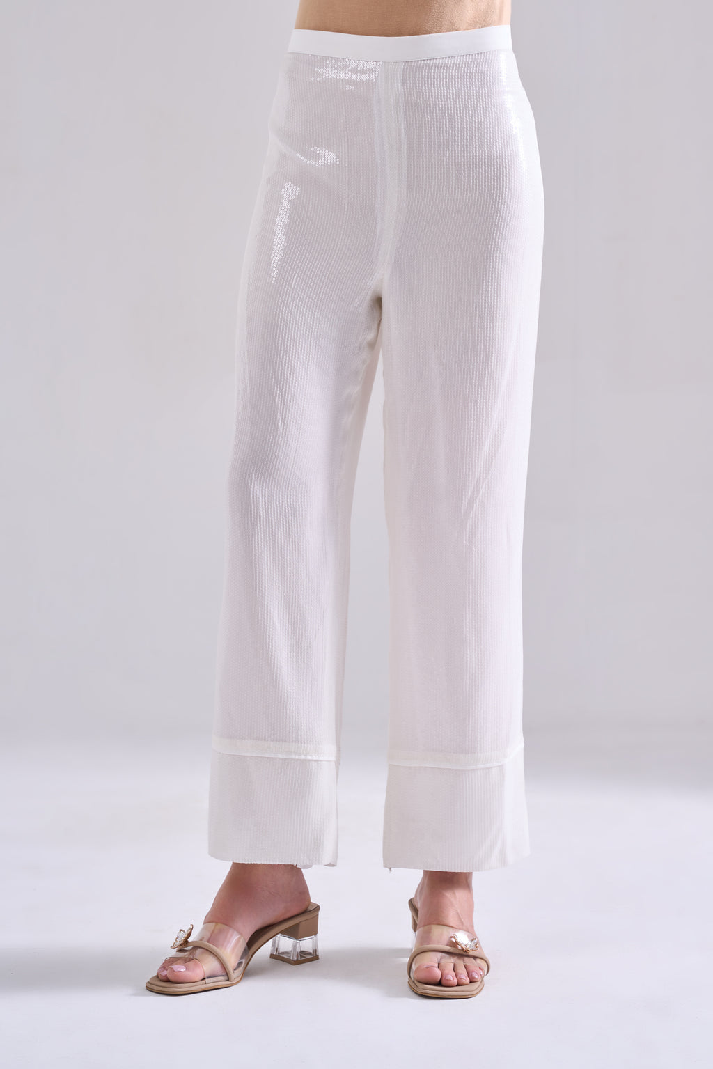 SEQUINED Pant — front view | Haus of Handmade