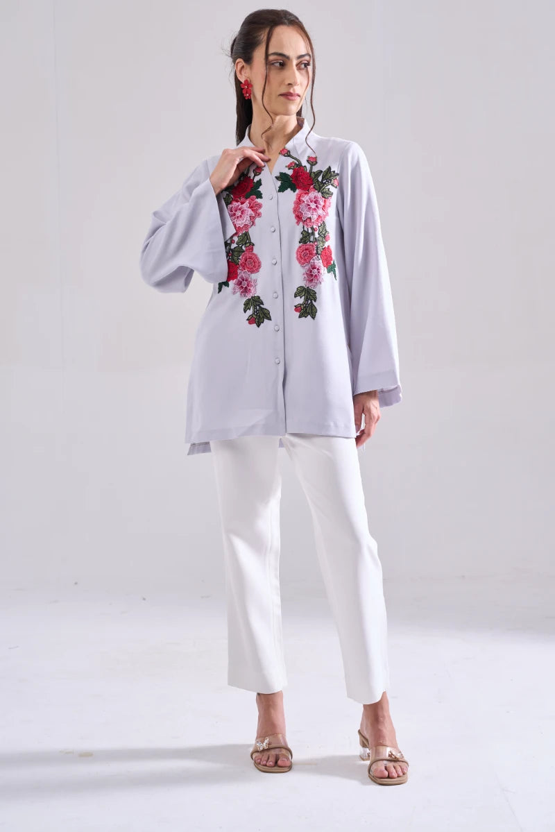 PARADISE LACEWORK SHIRT