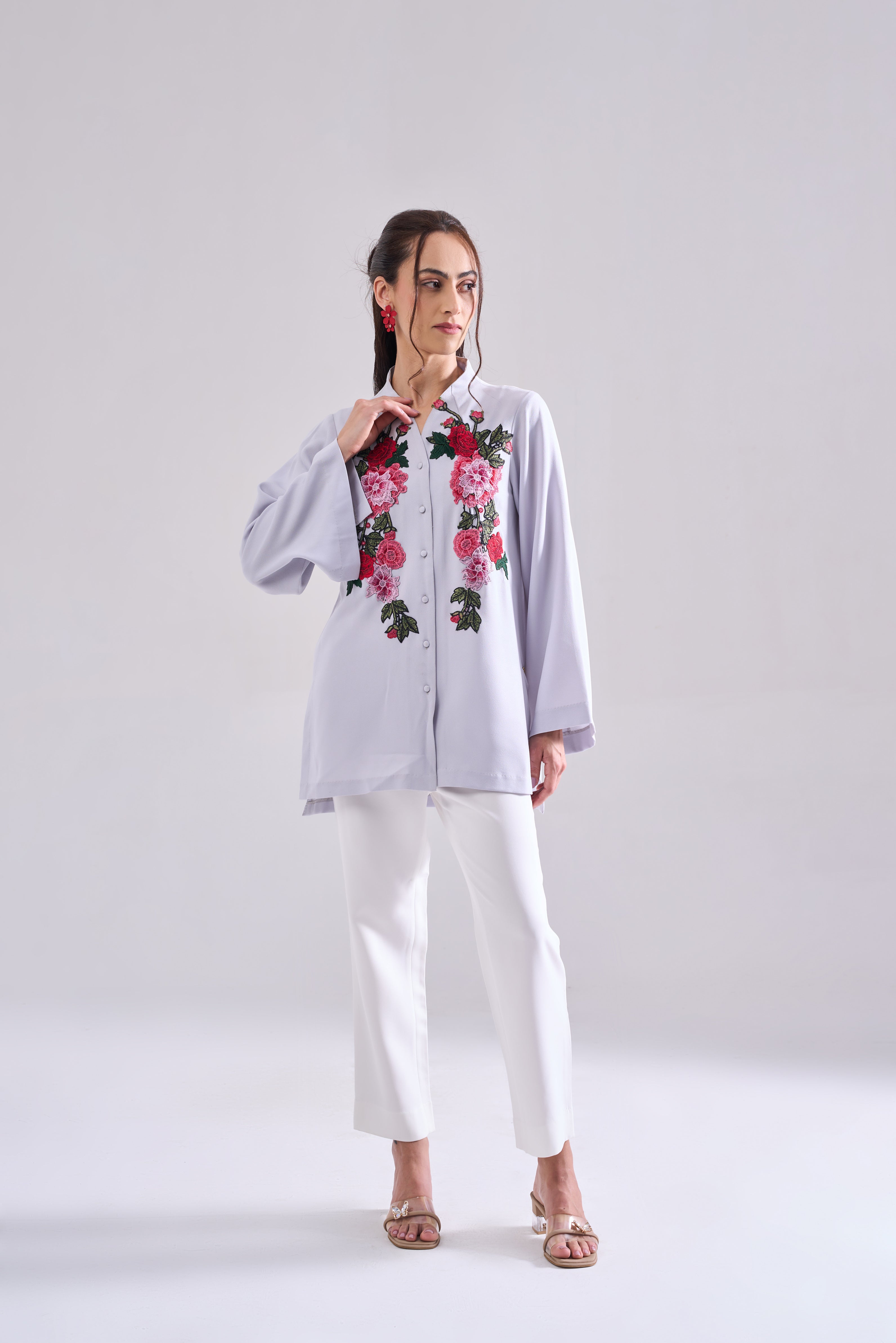 PARADISE LACEWORK SHIRT