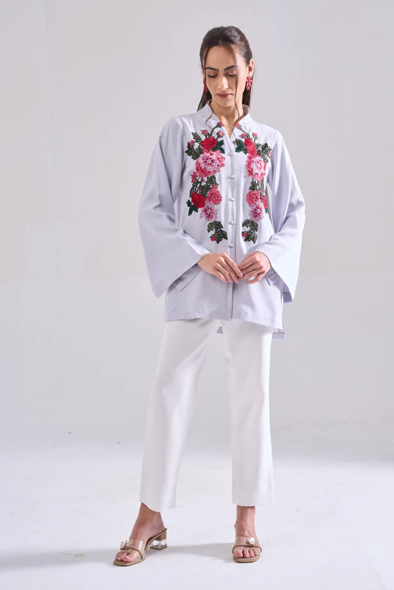 PARADISE LACEWORK SHIRT