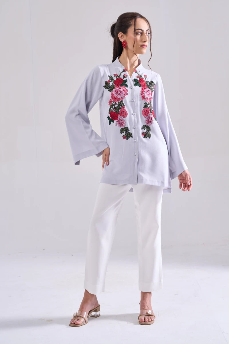PARADISE LACEWORK SHIRT