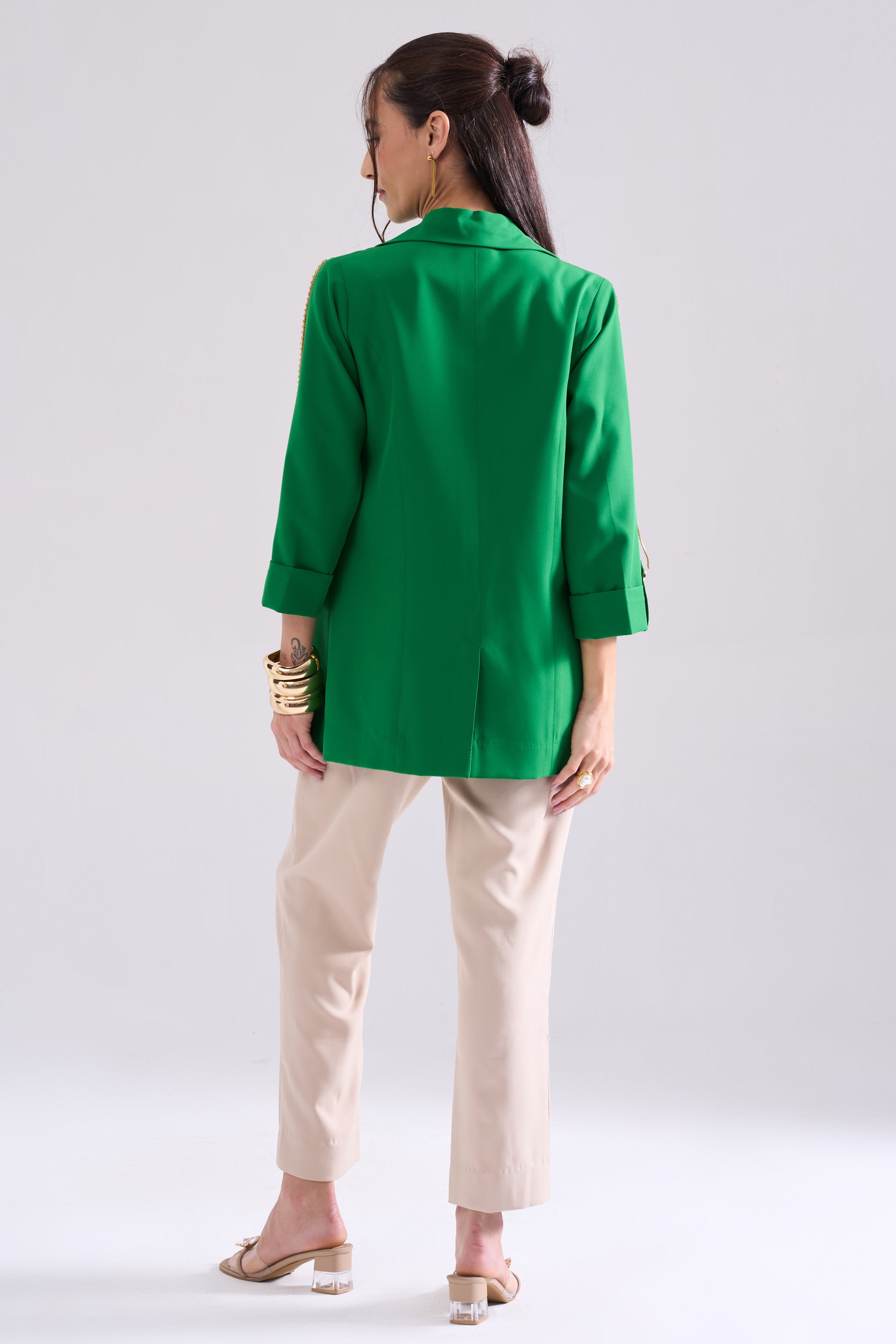 Jadena Sequined Jacket